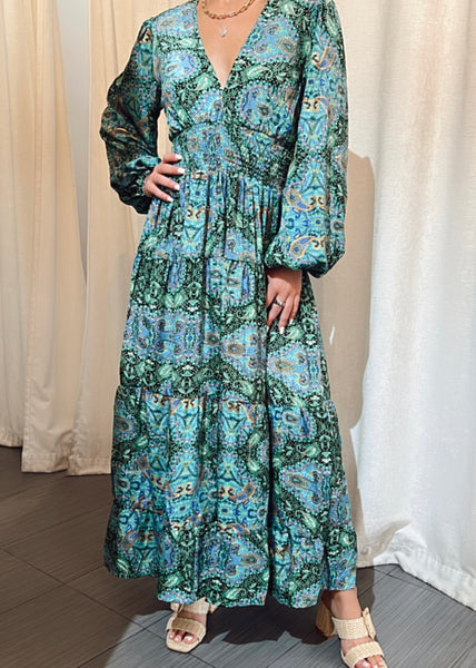 Shelby Long Sleeve Maxi Dress