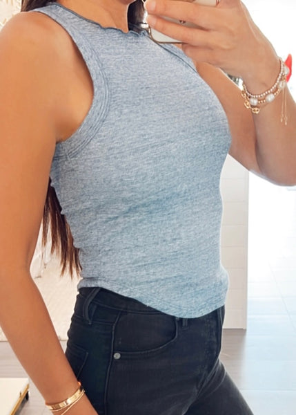 Ava Rib Merrow Edge Tank