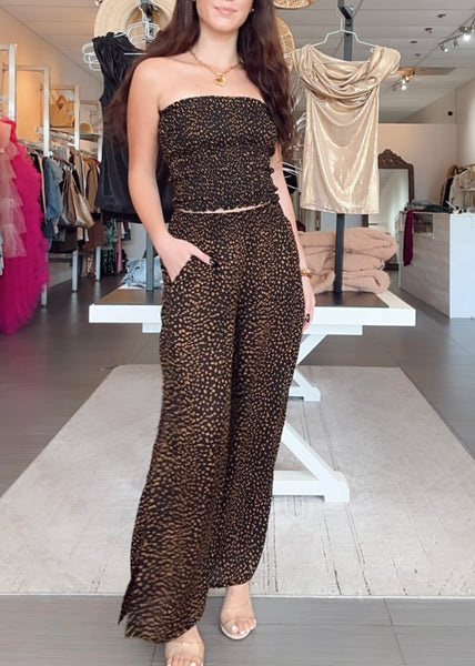 Grace Smock Top Pants Set