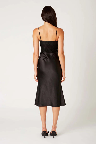 Tessa Lace Corset Midi Dress
