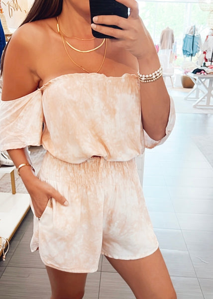 Dreamy Cloud Two Piece Shorts Set