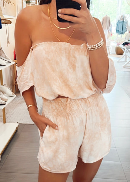 Dreamy Cloud Two Piece Shorts Set