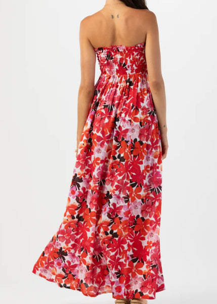 Lani Strapless Smock Maxi Dress