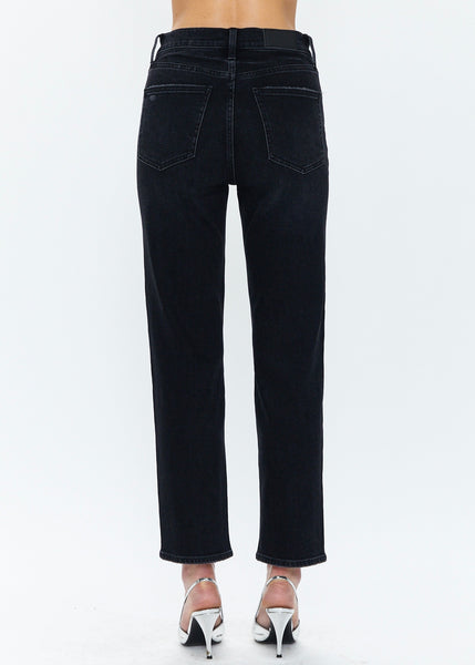 Charlie Hight Rise Straight Leg Jeans