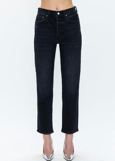 Charlie Hight Rise Straight Leg Jeans