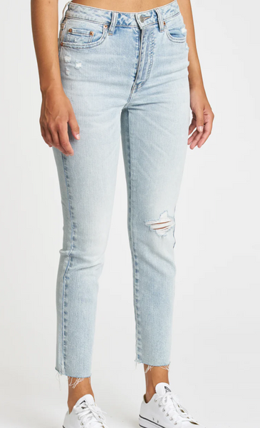 Carter High Rise Straight Leg Jeans