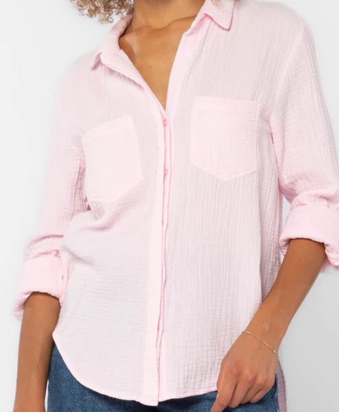 Riley Button Down Cotton Top