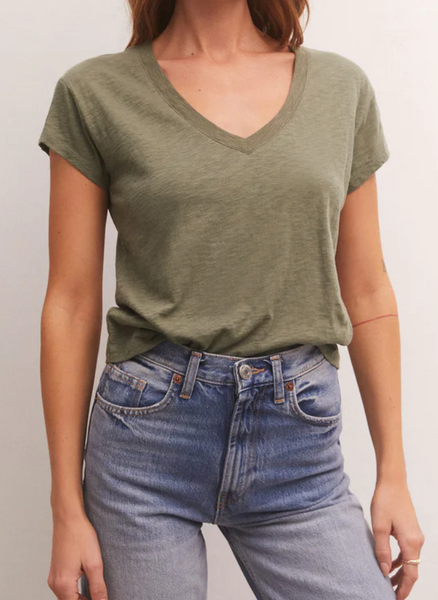 Modern V Neck Tee