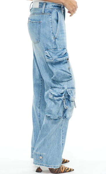 Bobby  Utility Straight Leg Cargo Jeans