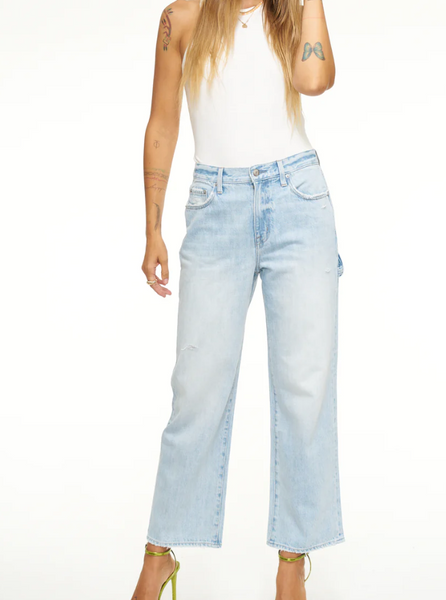 Blake  Straight Cut Crop Jeans