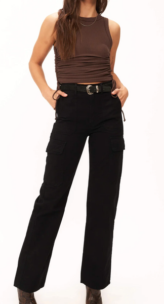 Jada  Side Ruched Tank