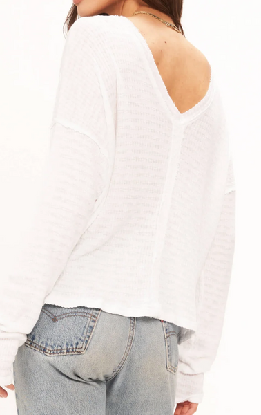 Nelly Low Back Texture Top