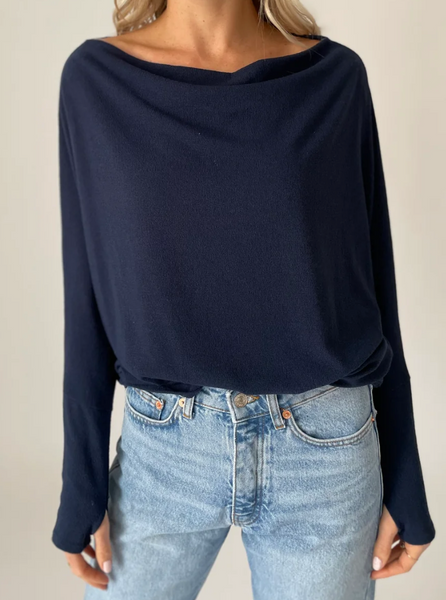 Izzy Off The Shoulder Hacci Top