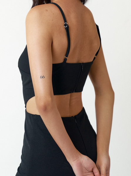Kendra Corset Cutout Jumpsuit