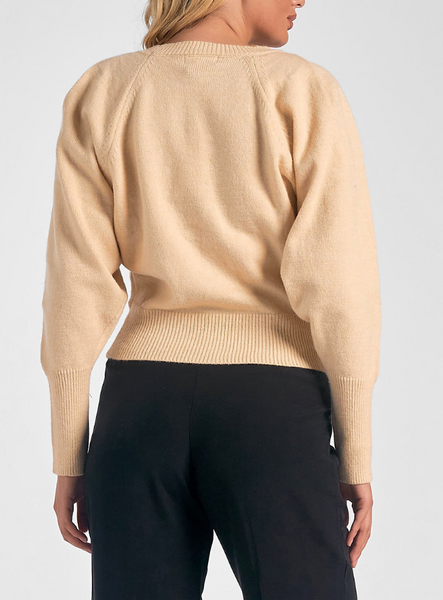 Morgan Bubble Sleeve Sweater