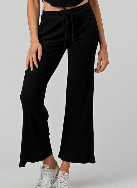 Tanya Cropped Long Sleeve Top/Pants Set