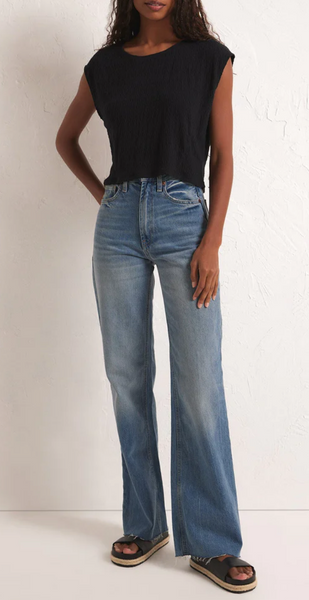 Karley Pucker Crop Top