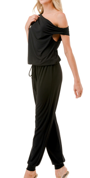 Cassie Off Shoulder Junmpsuit