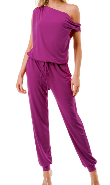 Cassie Off Shoulder Jumpsuit