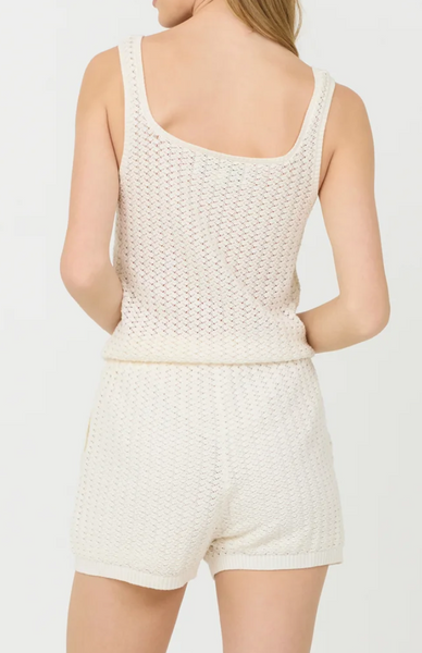 Jojo Crochet Knit  Romper