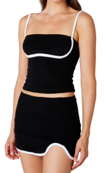 Serena Terry Skirt Set