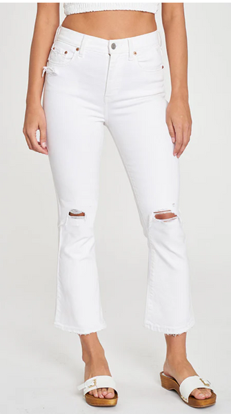 Shana Highrise Crop Flare Jeans