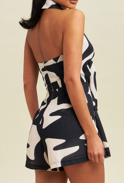 Juliet Tie Front Romper