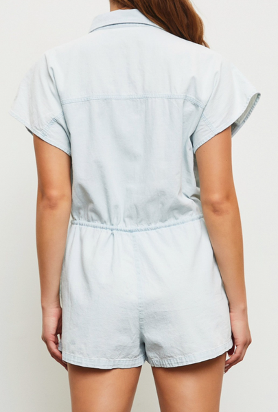 Peyton Patch Pocket Romper