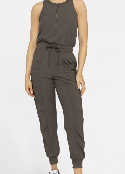 Faye Sleeveless Flight Jumpsuit