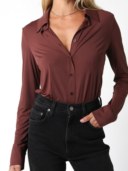 Sofia Button Down Bodysuit