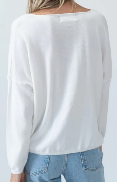 Shannon Star Lightweight Knit Top