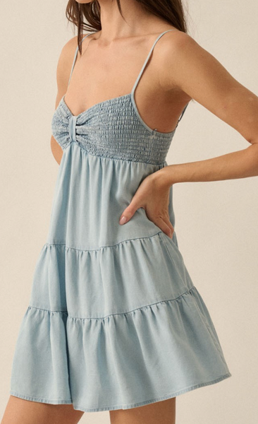 Molly  Babydoll Tencel Dress/Romper