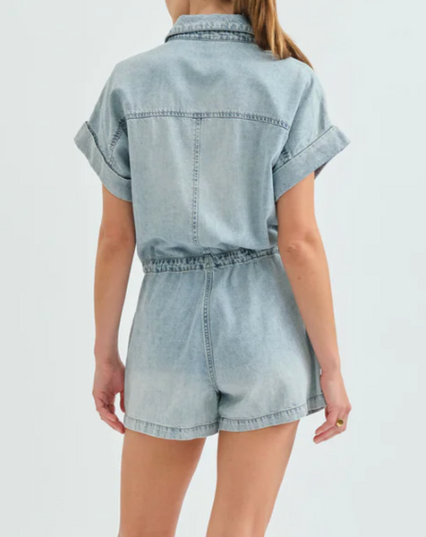 Hayden Denim Romper