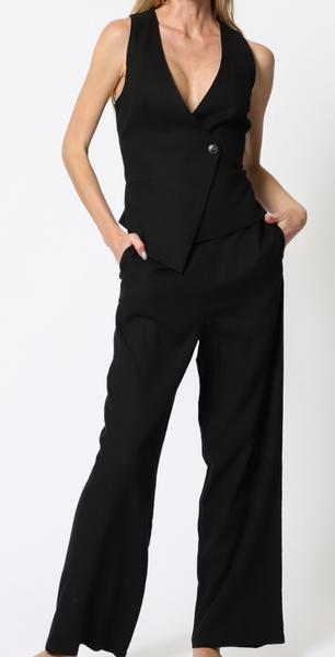 Harper Tie Back Vest Set