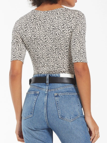 Z supply Leopard Bodysuit