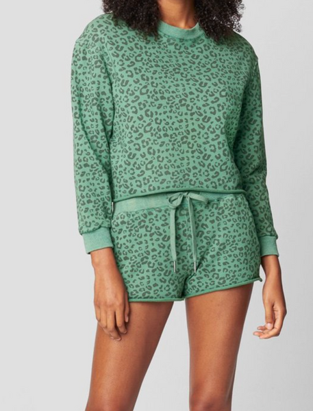 Blank Bianca Leopard Pullover