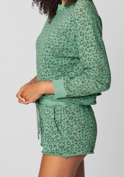 Blank Bianca Leopard Pullover