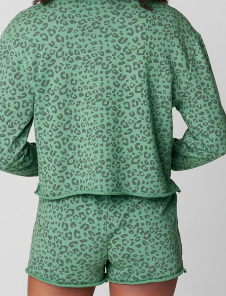 Blank Bianca Leopard Pullover