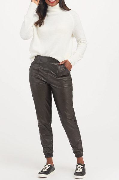 Spanx Spanx Leather Like Joggers