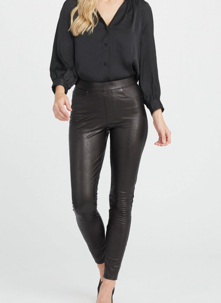 Spanx Leather Like Skinny Pants
