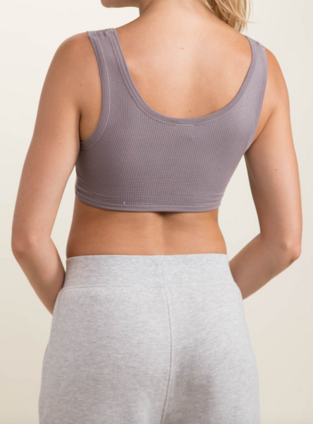 Heather Twist Front Tank