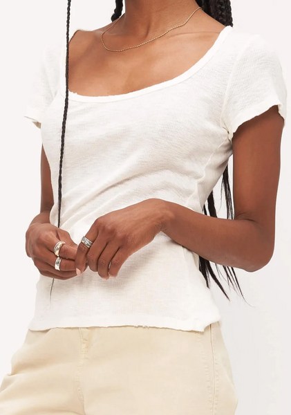 Ava Scoop Neck Tee