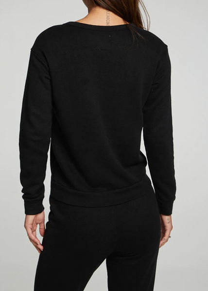 Lacey Lace Up Pullover
