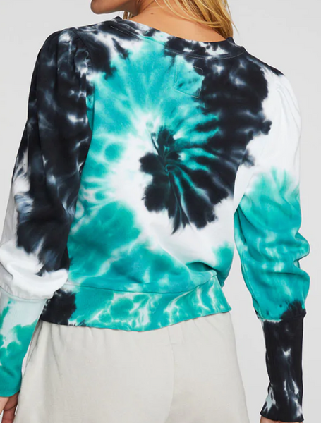 TD Puff Sleeve Pullover