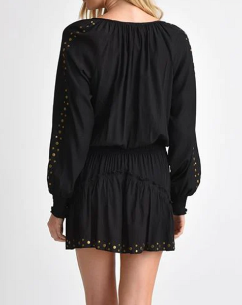 Parish Smock Waste Grommet Dress