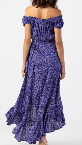 Riviera Off Shoulder Maxi Dress