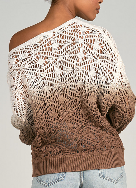 Jacob Ombre Crochet Sweater