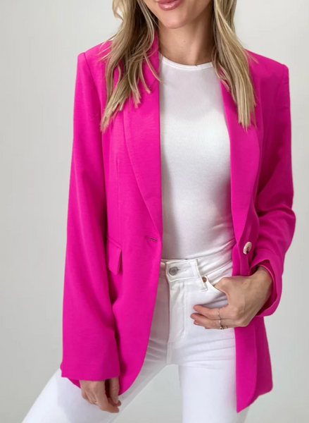 Paris Hot Pink Blazer