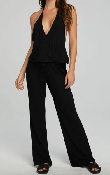 Hudson Halter Neck Knit Top