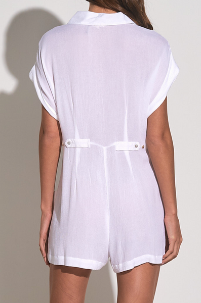 Cleo Relaxed Tunic Romper